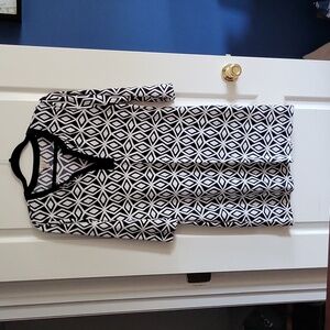 Banana Republic Factory Navy/White Ladies Dress, size M